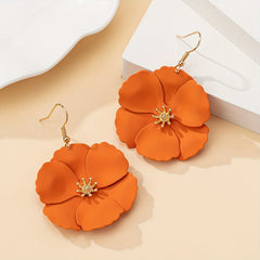 Women’s Floral Drop Earrings | Lightweight Spring and Summer Jewelry alternate view
