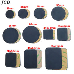 Black Magnetic Iron Metal Plate For Car Phone Holder 10 Pcs