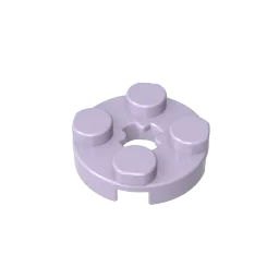 Gobricks GDS-609 PLATE 2X2 ROUND | Compatible Building Blocks for DIY Educational Mod alternate view