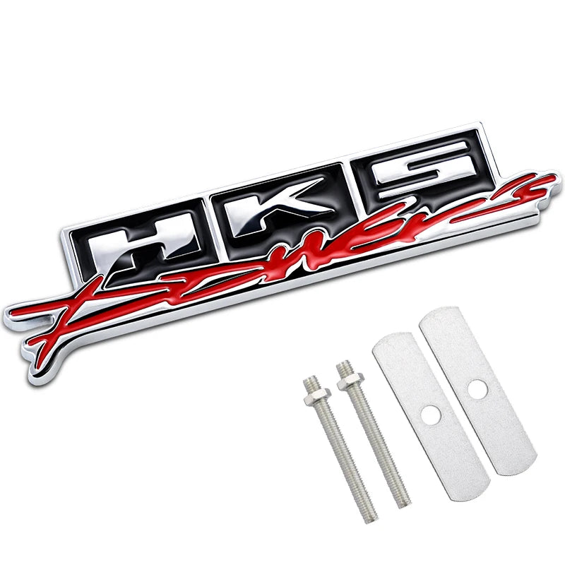 3D Metal Car Trunk Badge Emblem H Logo | Compatible with Honda Models additional angle