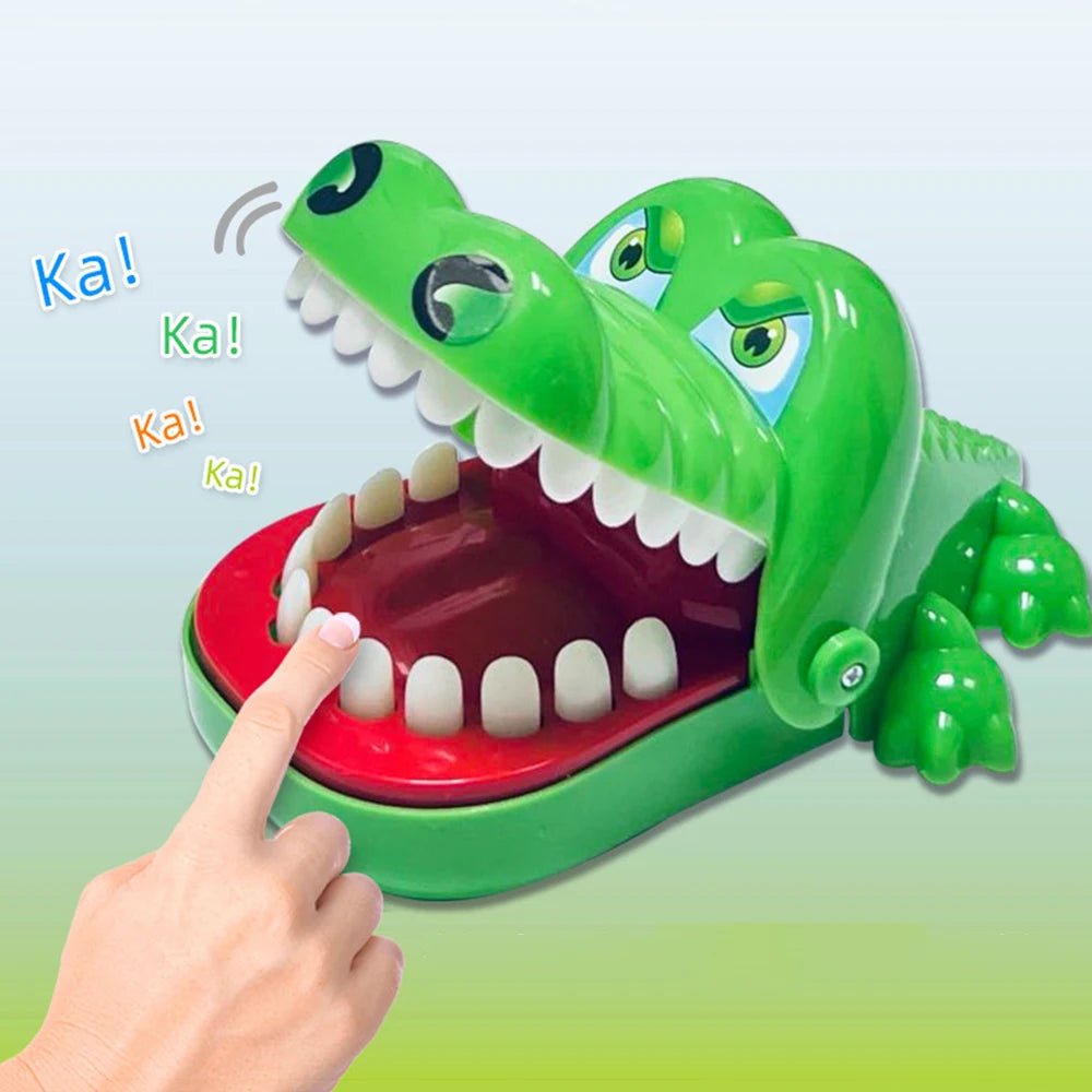 Crocodile Teeth Toys For Kids Alligator Biting Finger Reaction Training Funny And Par alternate view