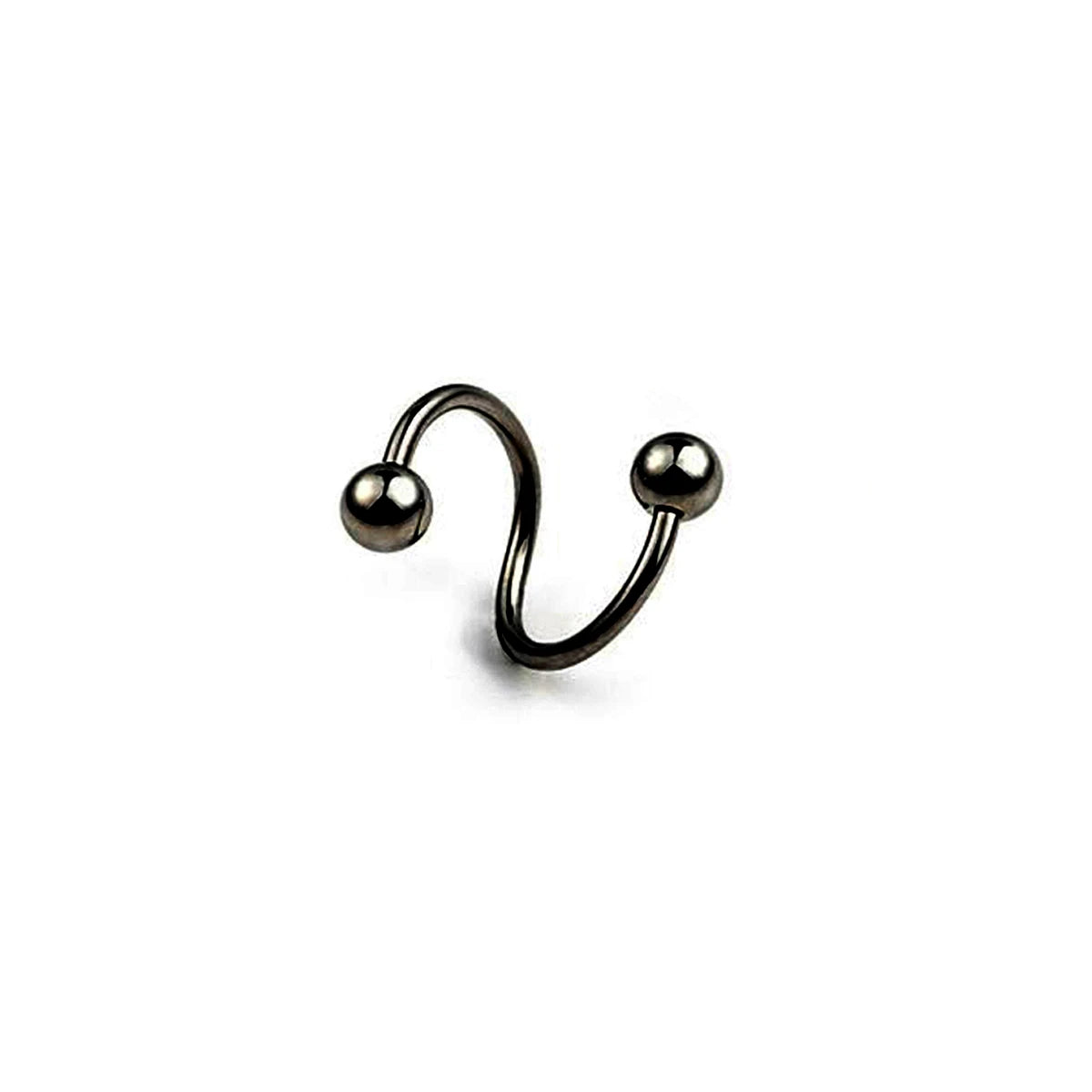 Women's Spiral Earrings Piercing Jewelry Multi-Use Body Jewelry - Lips Nose Septum Tr lifestyle view