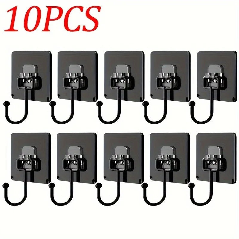 5/10PCS Hook Strong Load-bearing Seamless Wall Mounted Suction Cup Hook No Punching K alternate view