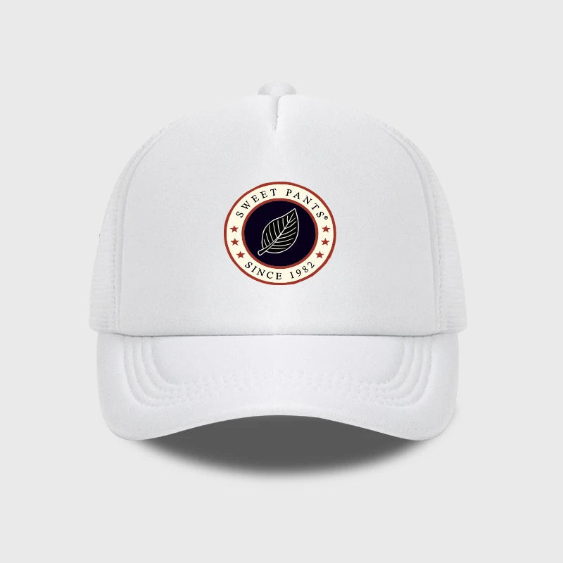 MLFO Sweet Pants Since 1982 Leaf Logo Sponge Mesh Cap | Spring/Summer Casual Sun Hat alternate view