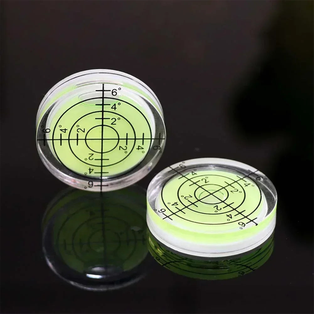 32mm Round Bubble Level | Universal Bullseye Level for Precision Measuring lifestyle view