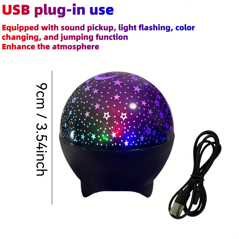 Starry Sky Projector Light | 7-Mode LED Night Light for Kids Room Decor lifestyle view