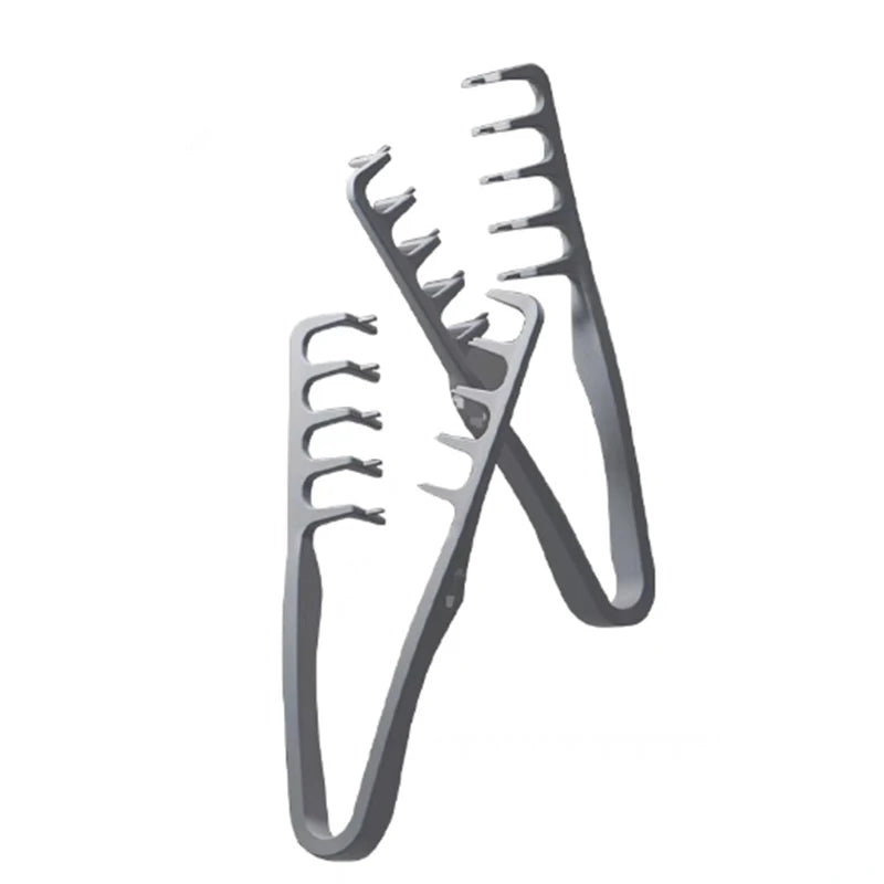 New Volumizing Wide-Tooth Hair Styling Comb Textured Styling Comb Korea Style Seam Co lifestyle view