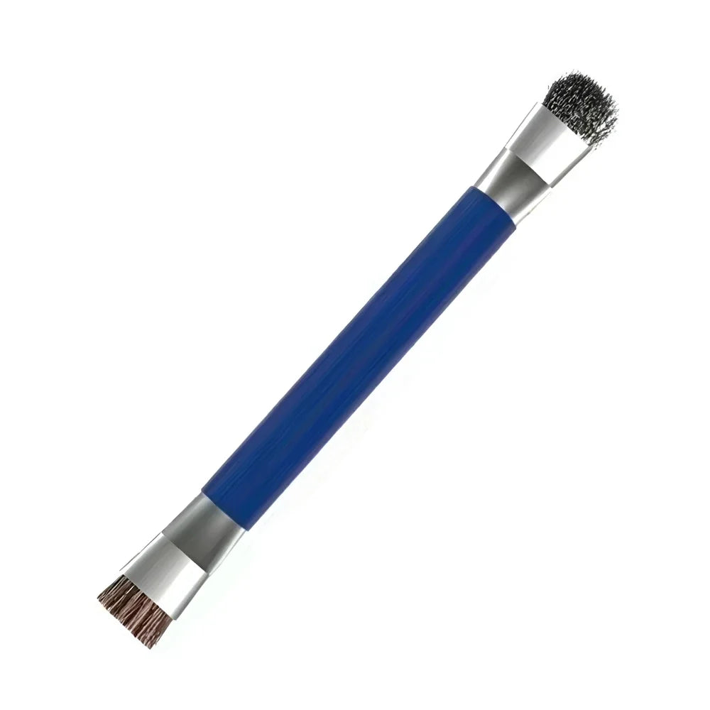 ESD Safe Double Headed Anti-Static Brush | Circuit Board Cleaning Tool close-up view