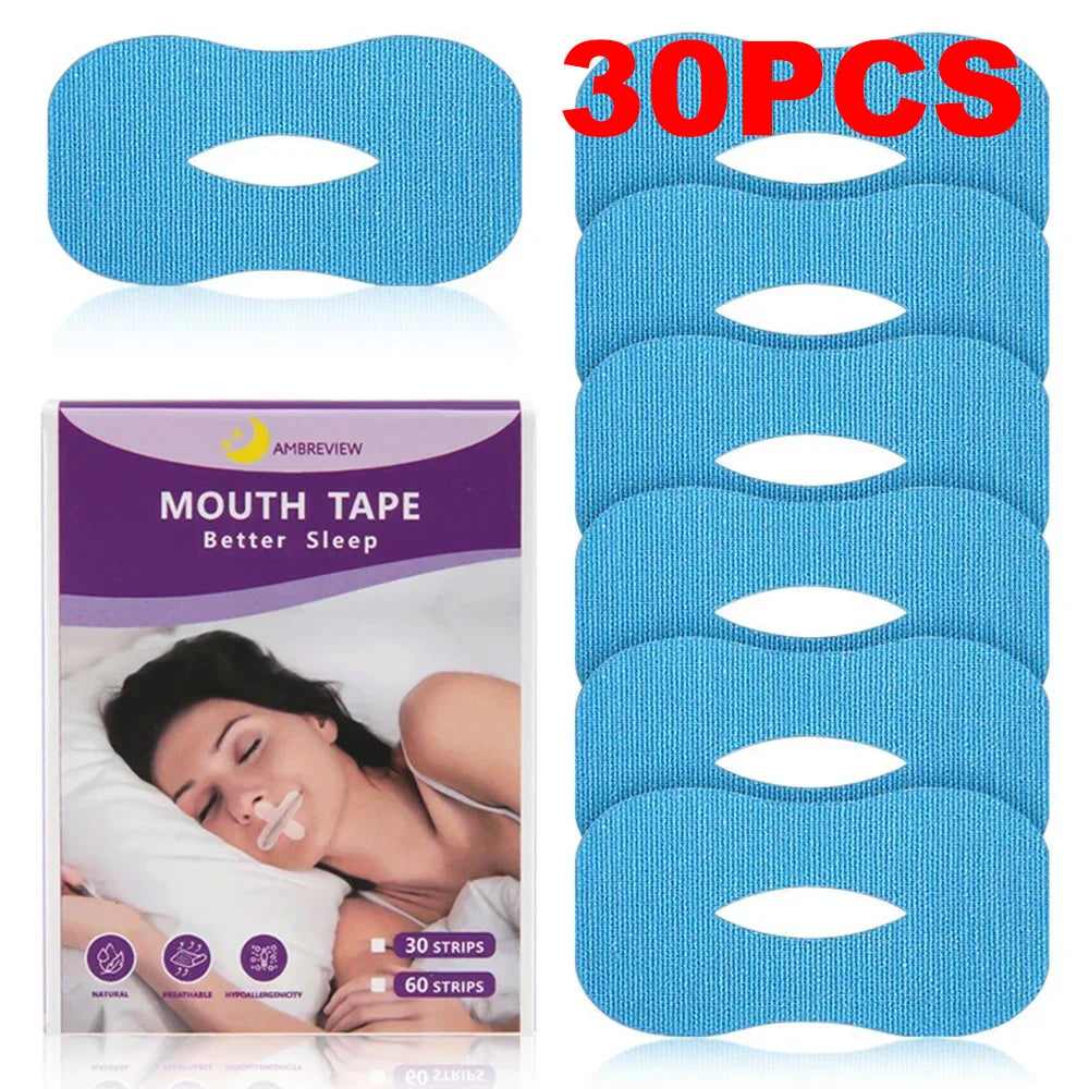 Anti-Snoring Mouth Strips for Children and Adults | Night Breathing Aid detail view