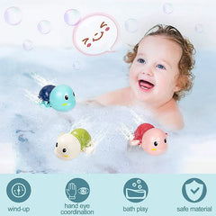 Baby Bath Toys Bathing Cute Swimming Turtle Whale Pool Beach Classic Chain Clockwork alternate view