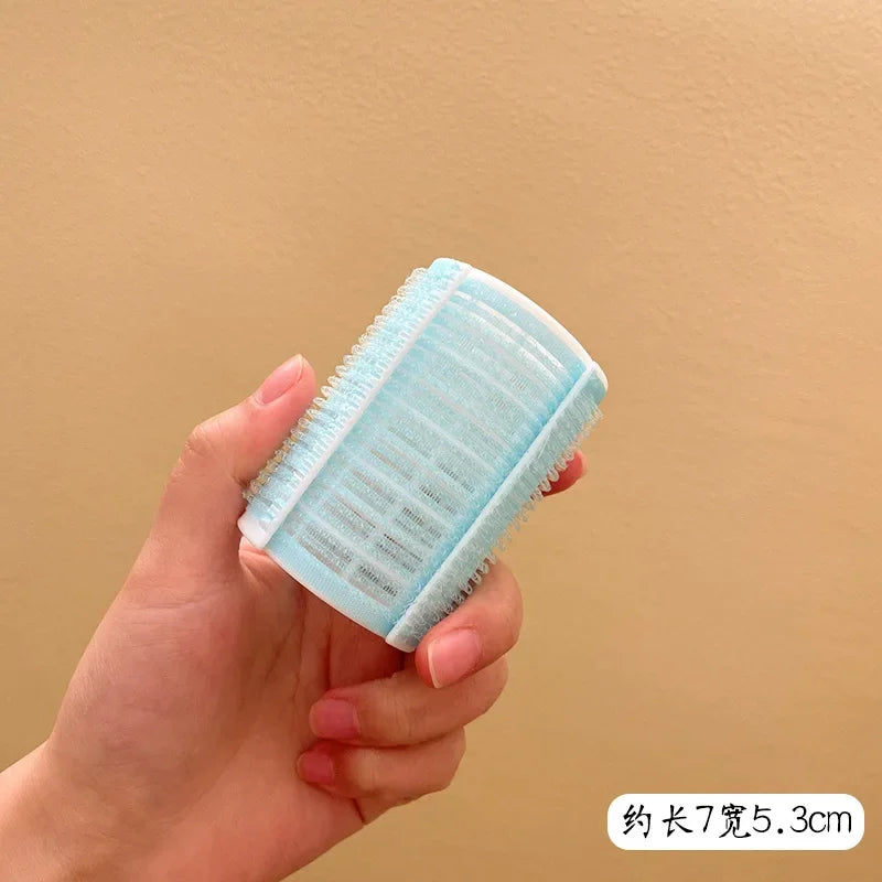 Self-Adhesive Hair Rollers for Curls | Heatless Lazy Hair Curling Tool lifestyle view