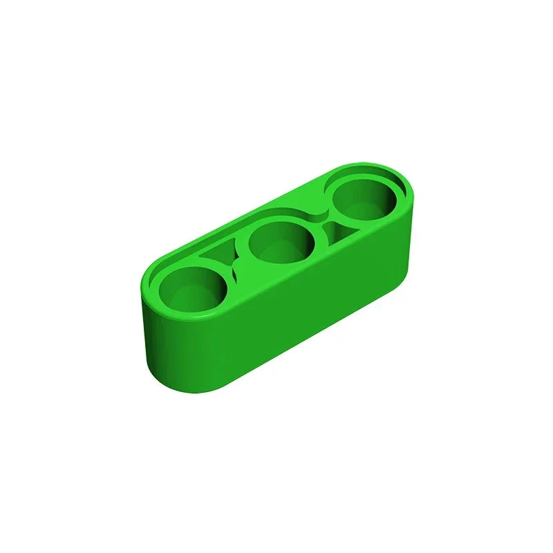 Gobricks GDS-663 Technical Liftarm Thick 1 x 3 | Compatible Building Block for DIY Creat detail view
