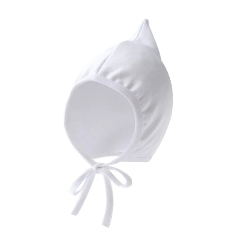 Cotton Newborn Elf Hat for Baby Boys and Girls | Soft Unisex Beanie for 0-12 Months additional angle