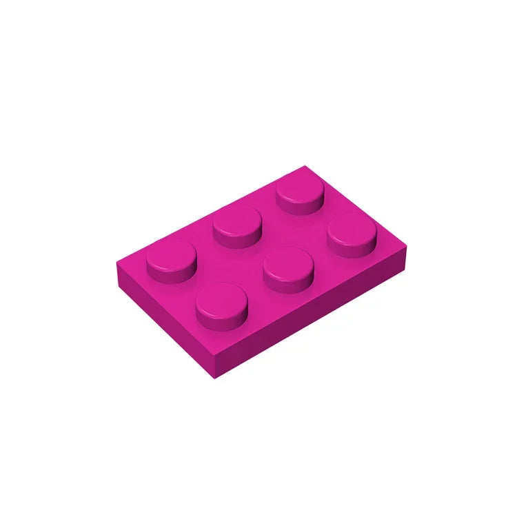 Gobricks GDS-510 Plate 2 x 3 | Compatible Building Block for DIY Projects lifestyle view