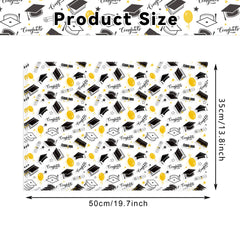 15/35pcs Graduation Gift Wrapping Paper | School Party Supplies detail view