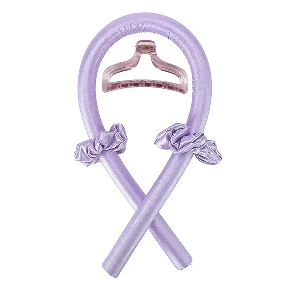 Heatless Curling Rod Headband | No Heat Hair Curler for Soft Sleeping Curls detail view
