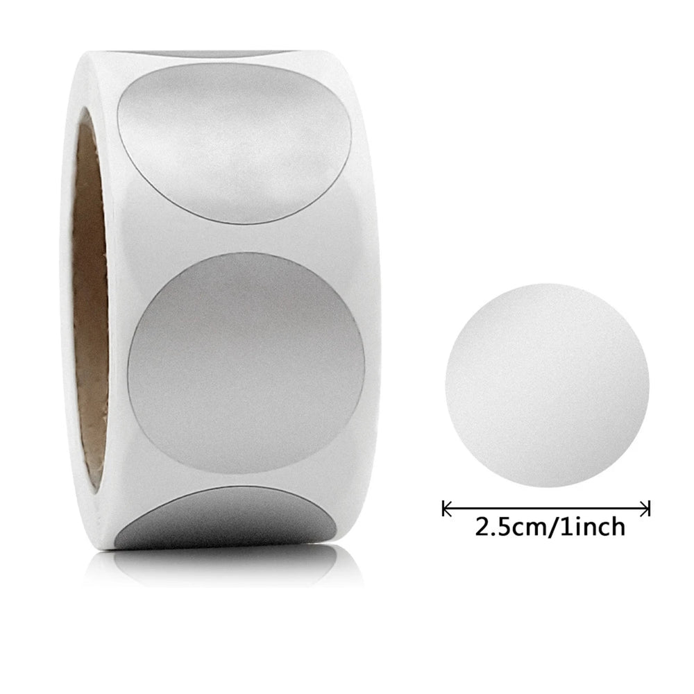 300 Pcs 1 Inch Heart Scratch Off Stickers | Lottery Ticket and DIY Game Labels additional angle
