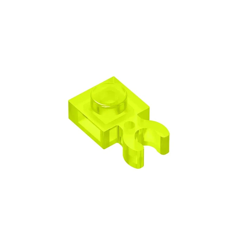 Gobrick GDS-814 PLATE 1X1 W. HOLDER | Building Block for DIY Creations lifestyle view