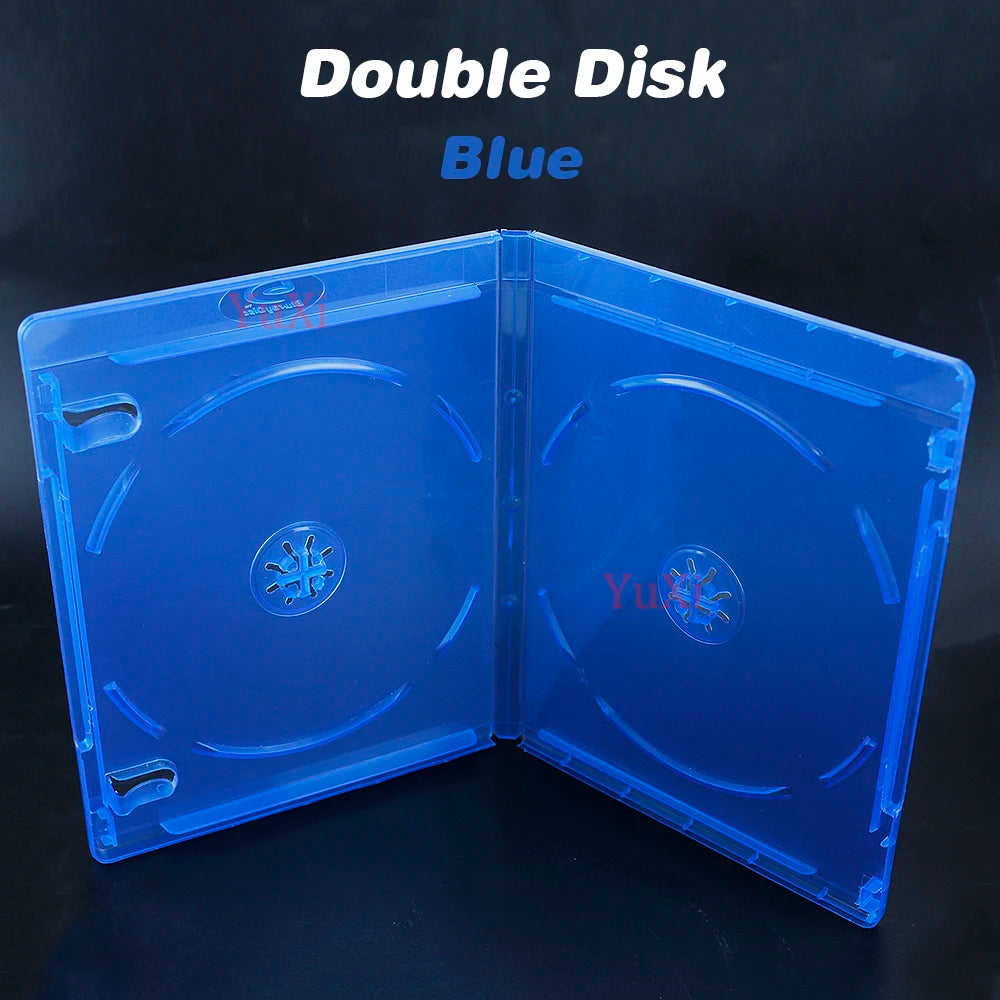 2Pcs Transparent CD DVD Disc Storage Case for PS5 PS4 Game Disk Holder | Protective B alternate view