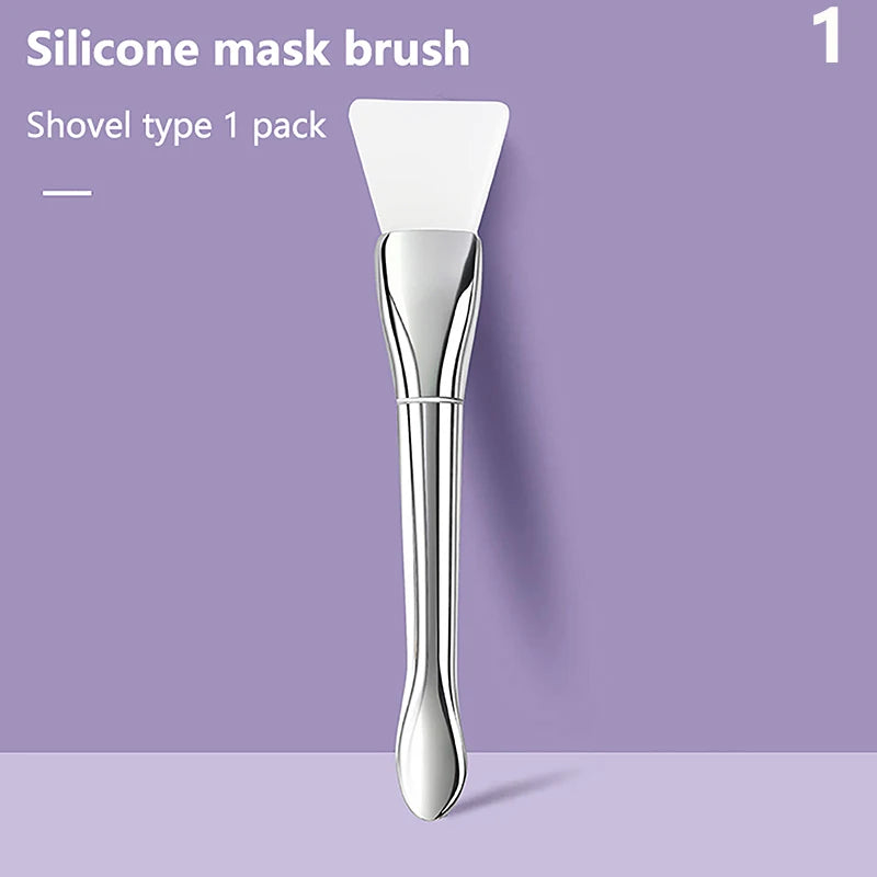 Silicone Facial Mask Brush | Soft Silicone Applicator for Face Mask detail view