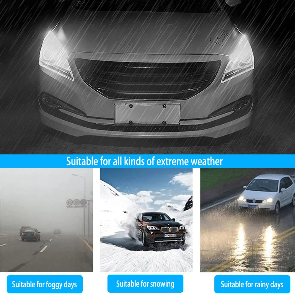 Car LED Daytime Running Light Strip | Flexible Waterproof DRL with Flowing Turn Signa lifestyle view