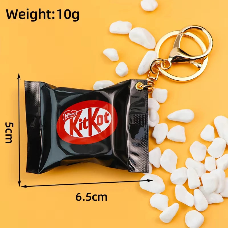 Simulation Instant Noodles Keychain On The Phone Mini Snacks Pendant Bag Pendant Car alternate view