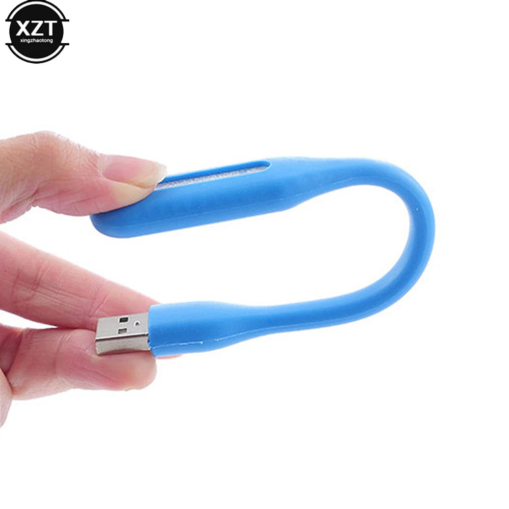 Flexible USB LED Night Light | Portable Mini Reading Light close-up view