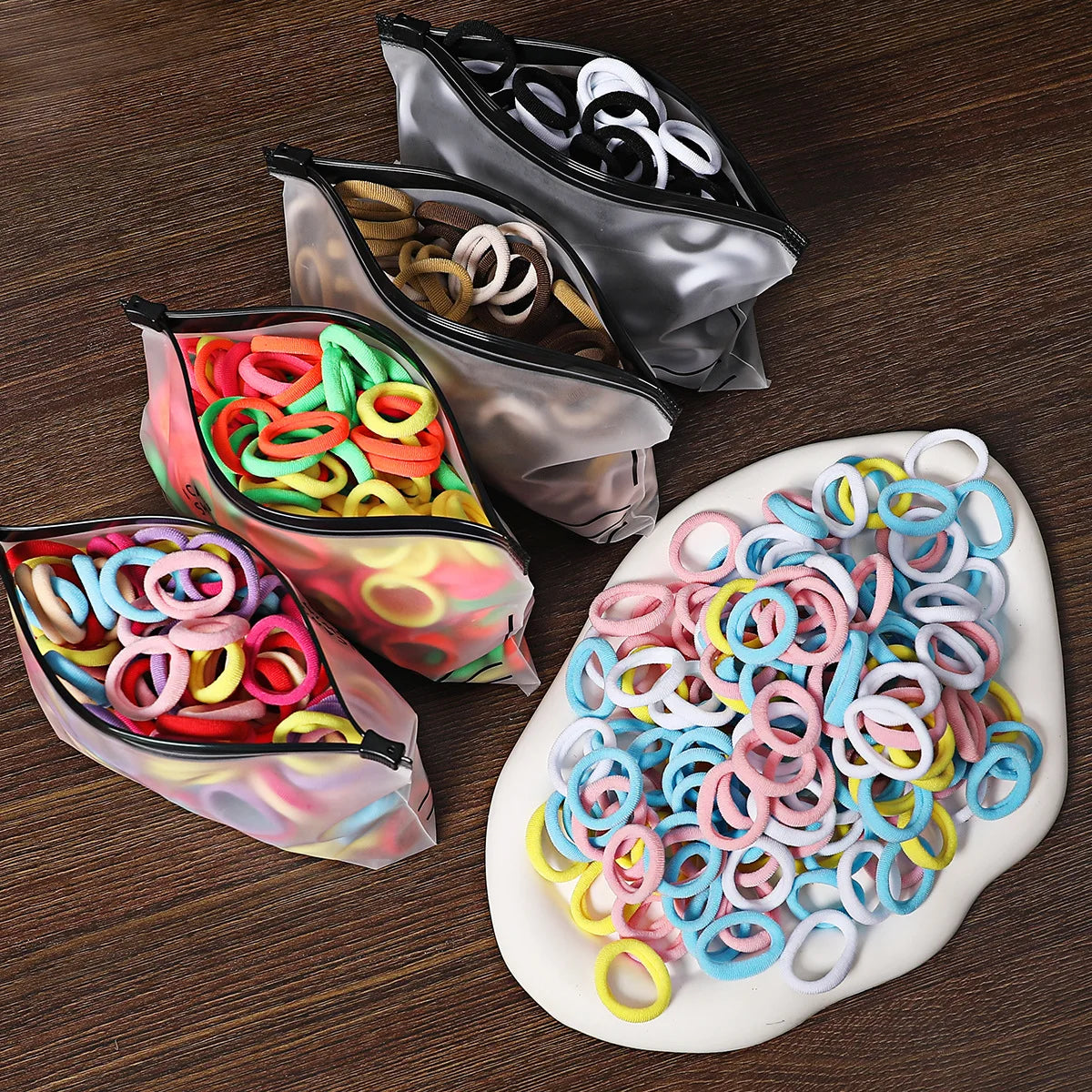 Ties Rubber Band Kids Elastic Hair Leagues Girl Hair for Children detail view
