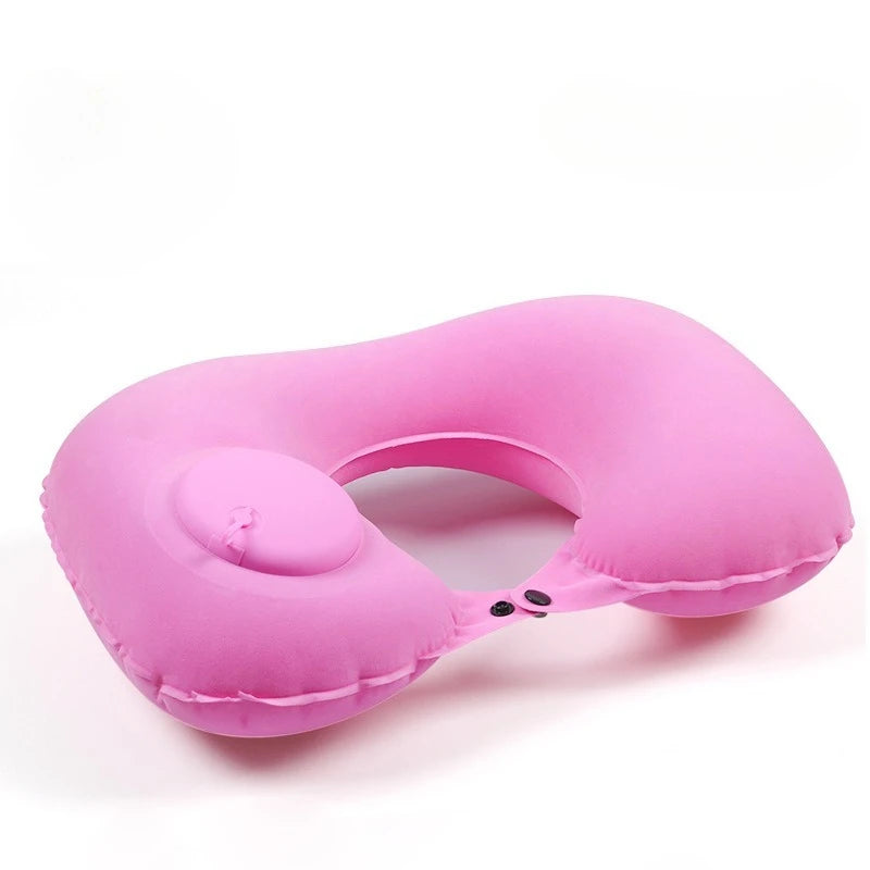 Ergonomic Inflatable Neck Pillow | Balanced Support for Travel additional angle