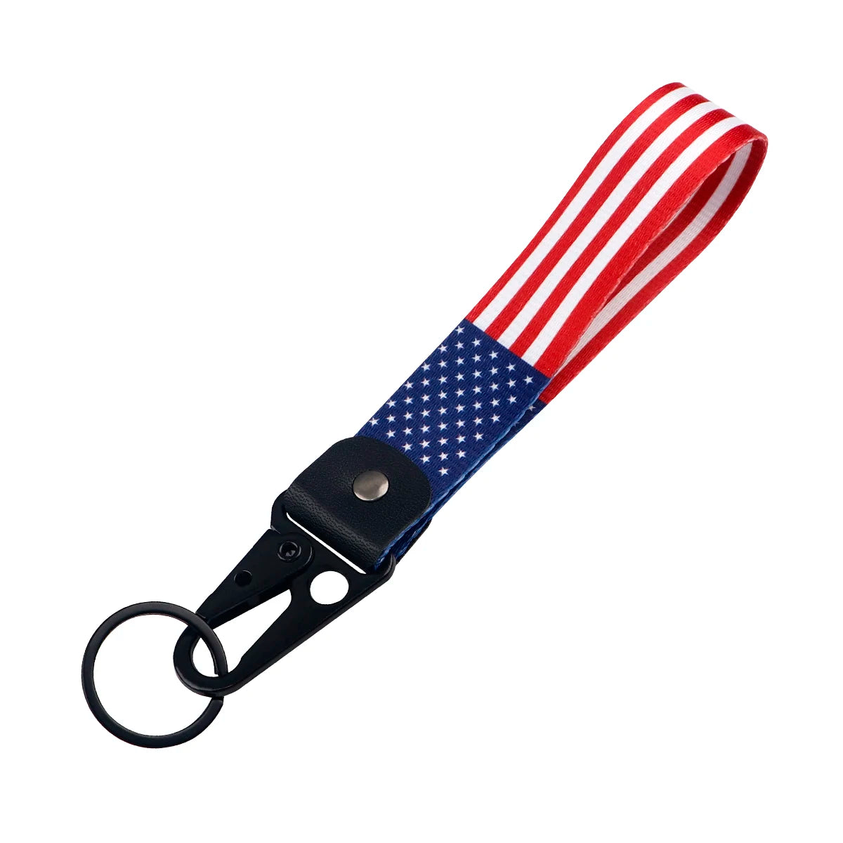 World Flag Car Keychain | Metal Key Ring for Men Women Motorcycle Lanyard detail view