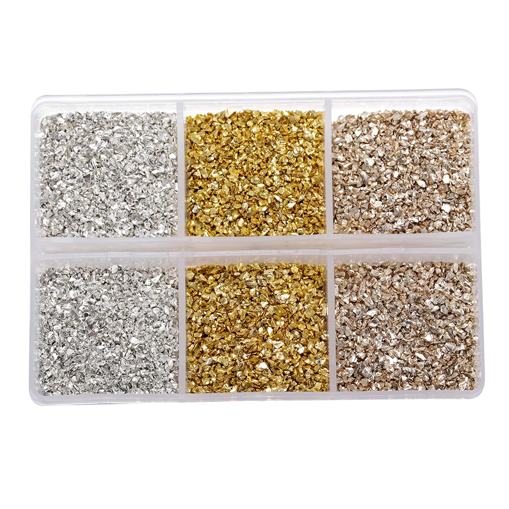 30g/Box Crushed Glass Stones Resin Filling Irregular Broken Stone for DIY Epoxy Resin alternate view