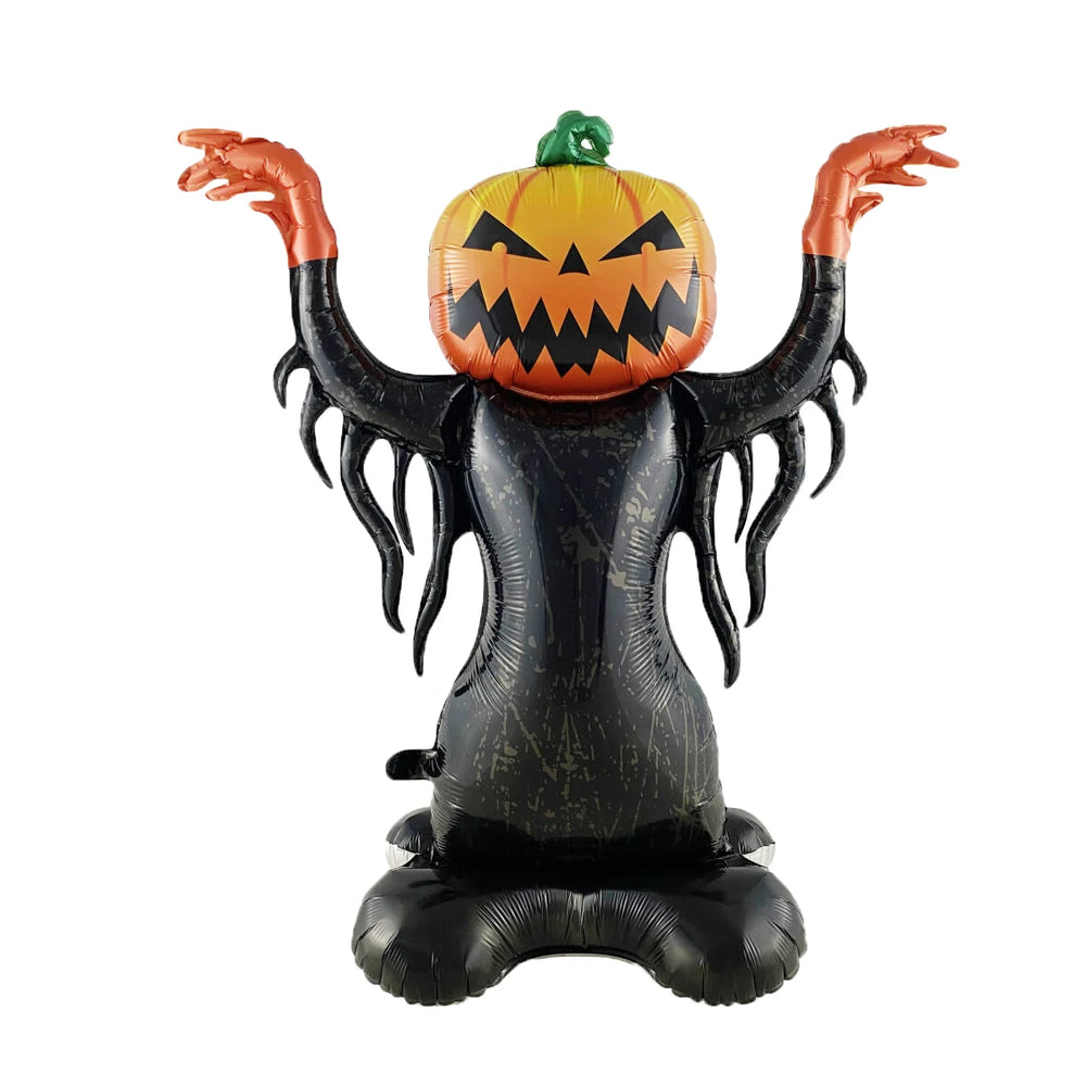 Stand Pedestal Halloween Party Balloons Ghost Skull Pumpkin Tree Wizard Shape Balloon close-up view