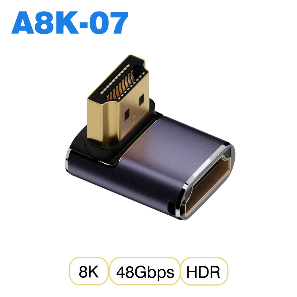 HDMI-Compatible Adapter | Mini and Micro HDMI to HDMI 2.1 Converter 48Gbps 8K60Hz 4K1 alternate view