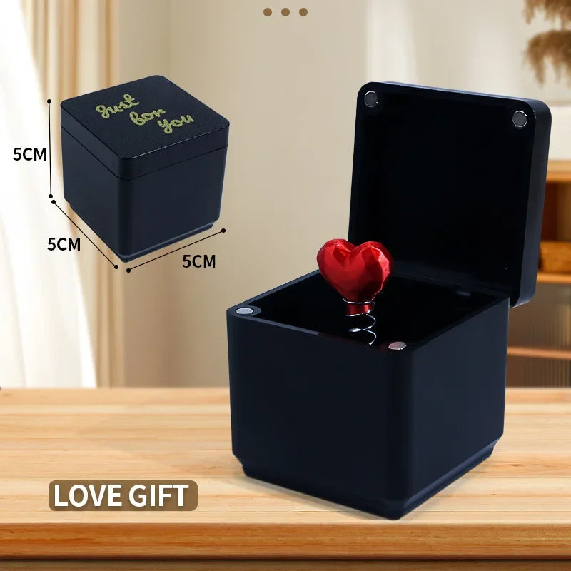 3D Middle Finger in a Box | Funny Novelty Gift for Office Desk Prank close-up view
