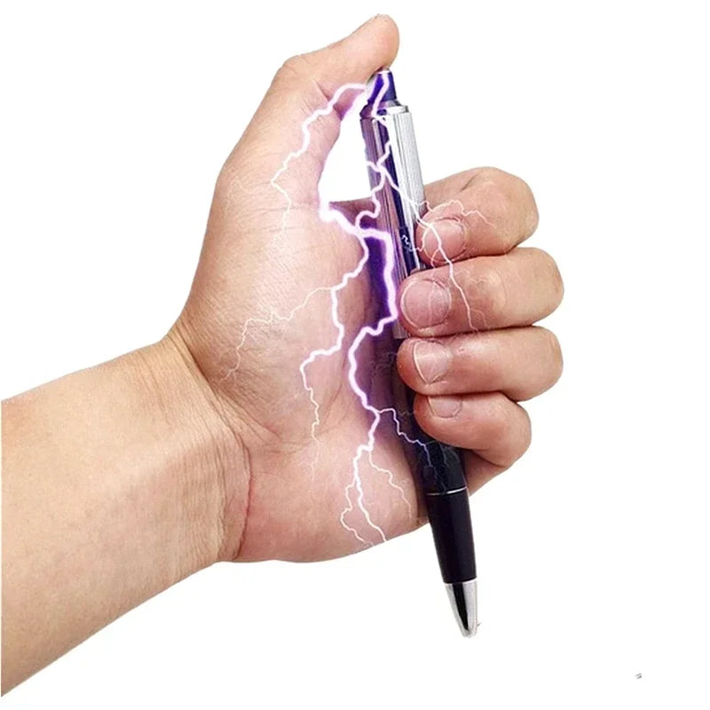 stun pen prank toys fun April Fools toys novelty friends pranks Shocking Pen Prank Toy detail view