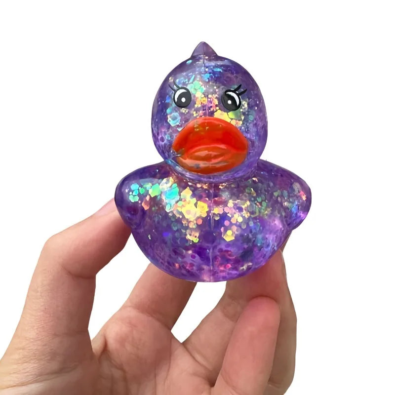 Squishy Maltose Aurora Duck Squeeze Toy Soft Cute Animal Stress Relief Decompressio additional angle