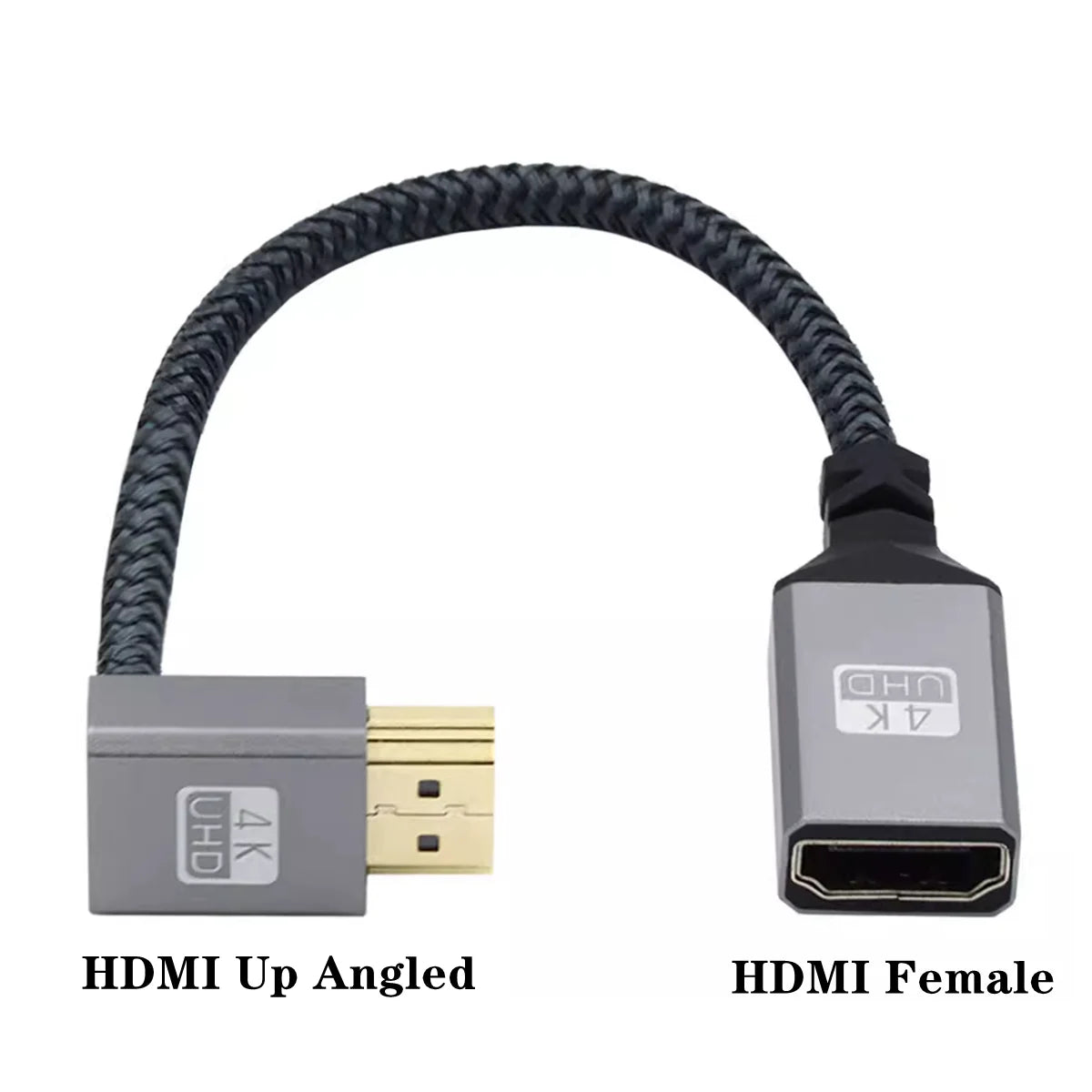 4K 60Hz HDMI-Compatible Extension Cable | Male to Female Adapter for Micro/Mini HDM additional angle