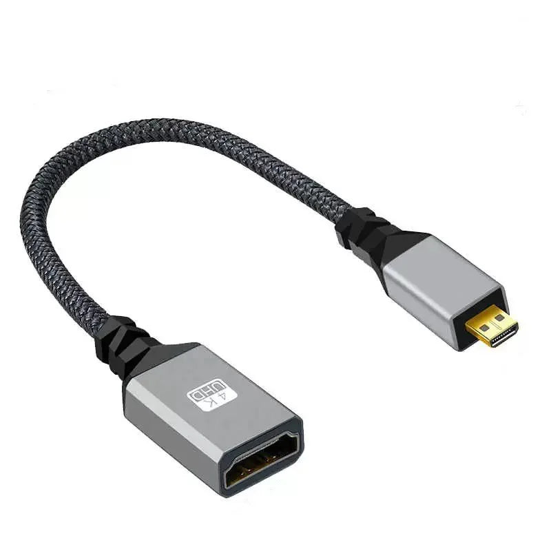 4K 60Hz HDMI-Compatible Extension Cable | Male to Female Adapter for Micro/Mini HDM additional angle