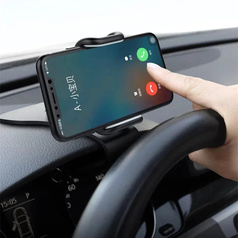 Car Phone Holder, 360 Rotatable Dashboard Mount