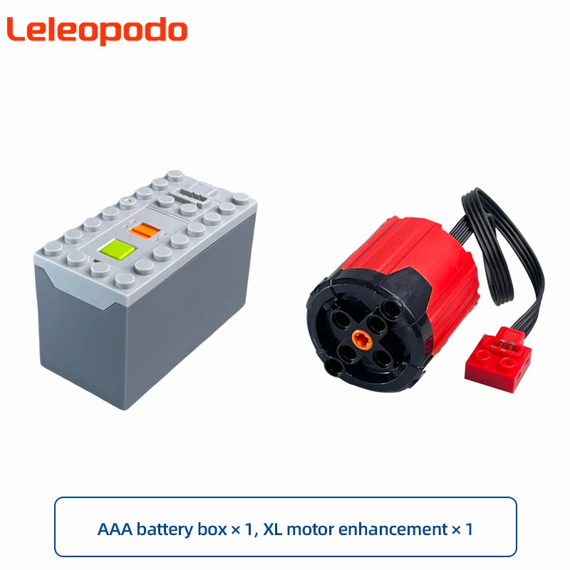MOC Power Functions Enhanced Version M L XL Servo Red Motor Technical Part Building additional angle