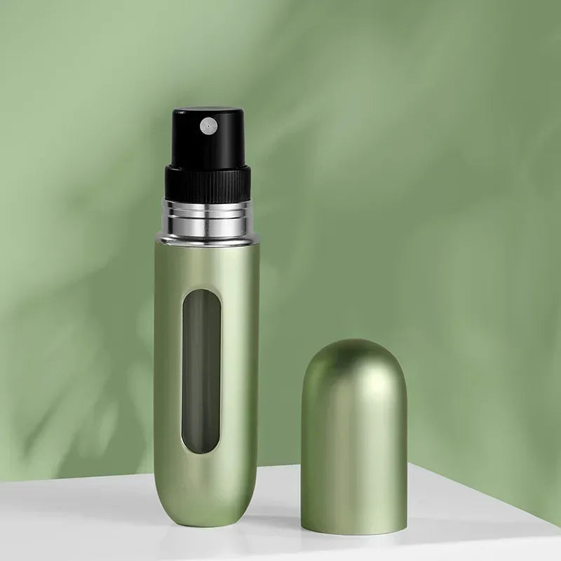 5ml Mini Portable Bottom-Filling Pump Perfume Refillable Spray Bottle Empty Cosmetic Con detail view