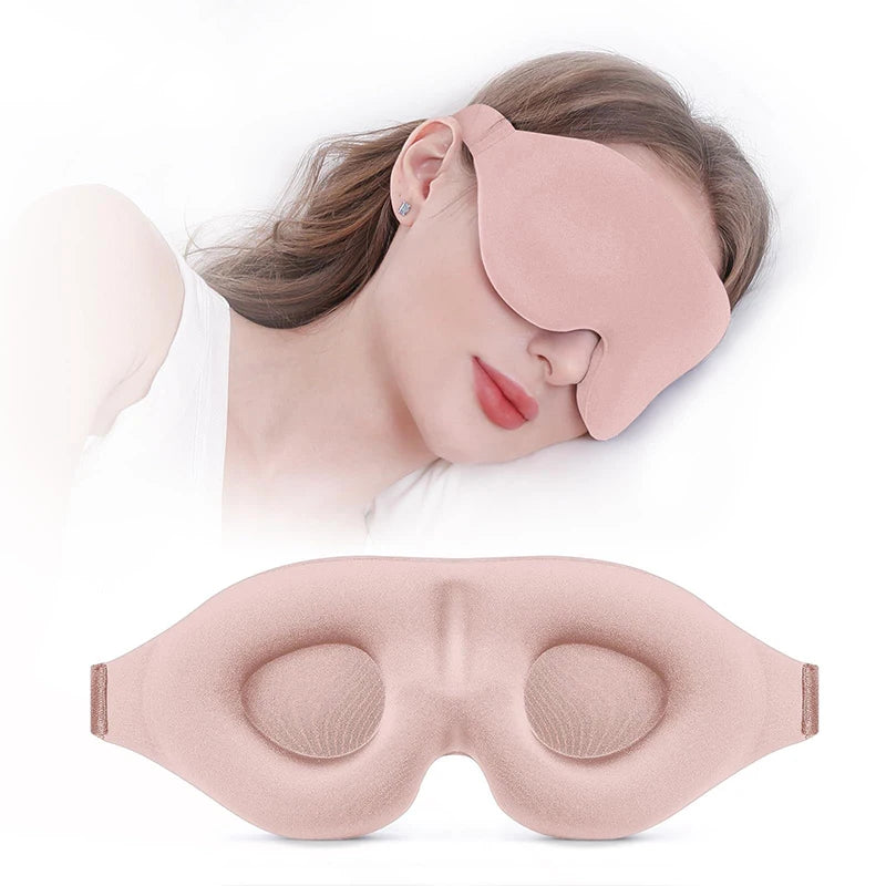 3D Sleeping Eye Mask | Soft Tiredness Relief Blindfold for Unisex lifestyle view
