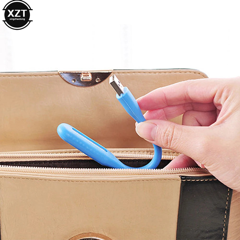 Flexible USB LED Night Light | Portable Mini Reading Light lifestyle view