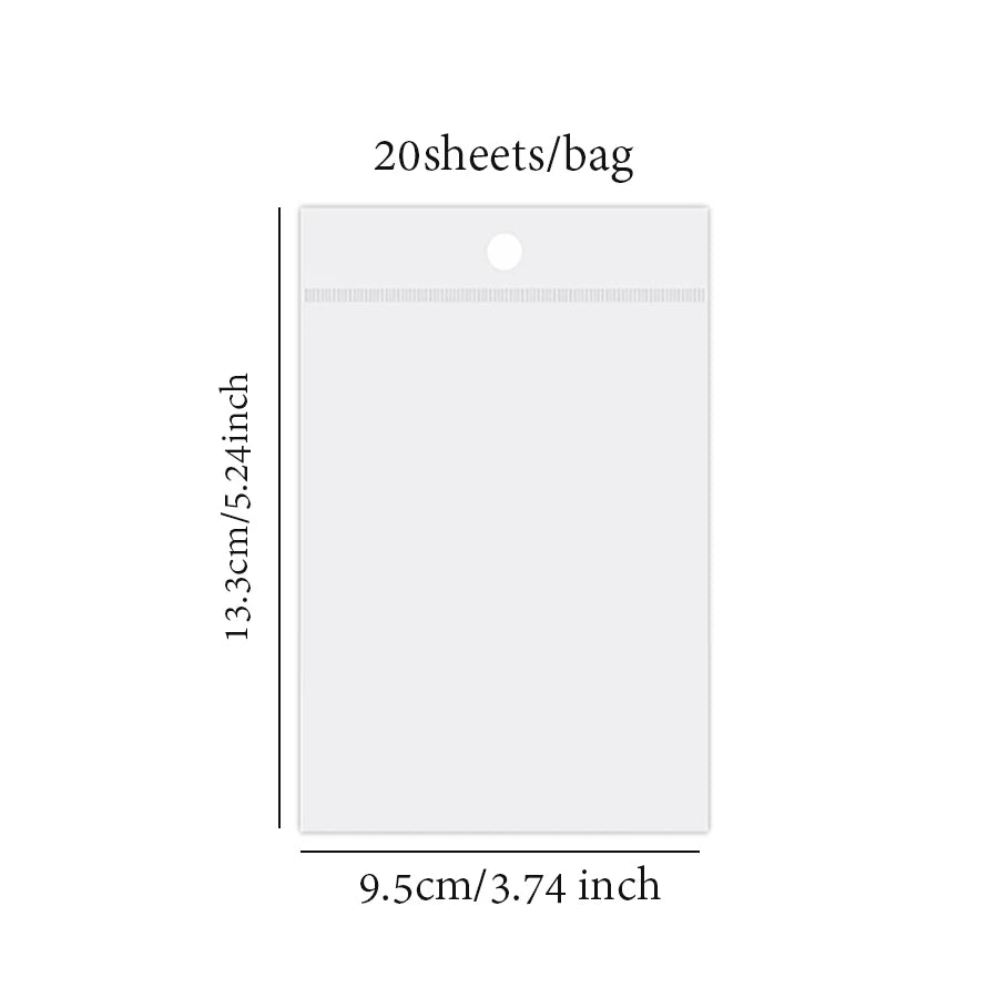 2Style 60Pcs/bag cabin landscaping hard card stickers pack DIY handbook material ph additional angle