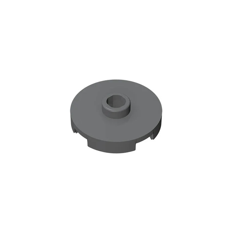 Gobricks GDS-1041 Tile Round 2x2 with Open Stud | Compatible Building Block for DIY E lifestyle view