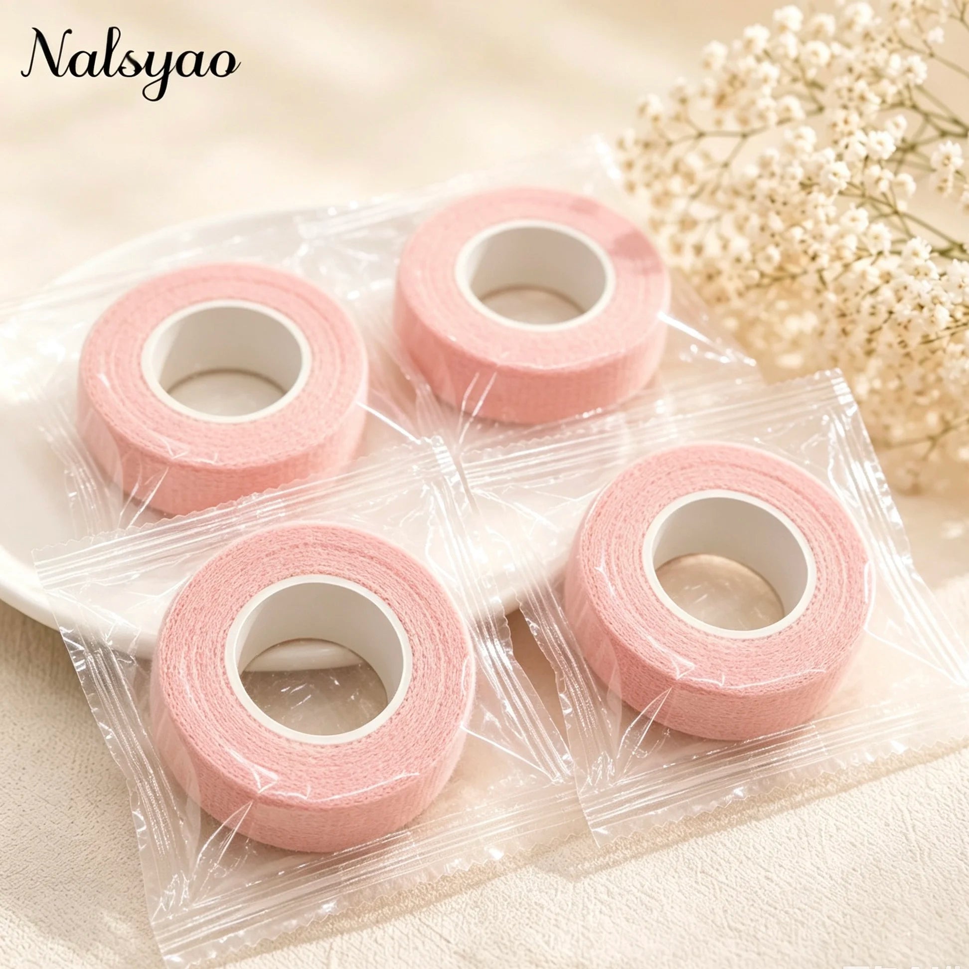 5PCS Eyelashes Extension Tape Micropore Breathable Non-woven Cloth Adhesive Lifting L lifestyle view