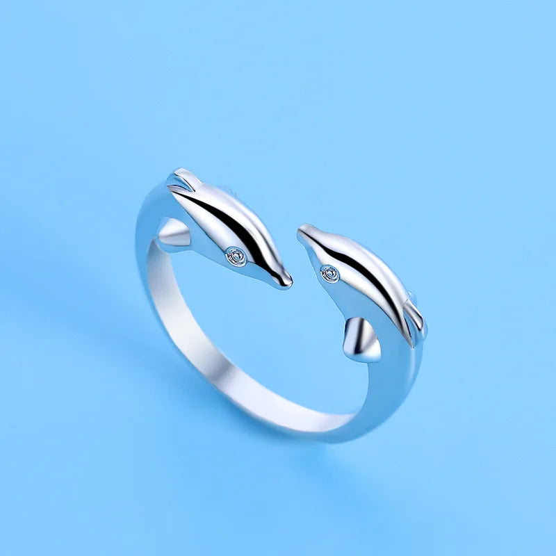 925 Sterling Silver Zircon Adjustable Ring | Women's Cocktail Jewelry lifestyle view