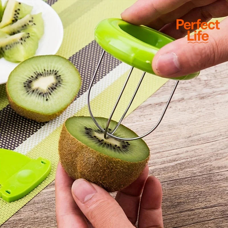 Fast Fruit Kiwi Cutter Peeler Slicer Kitchen lifestyle view