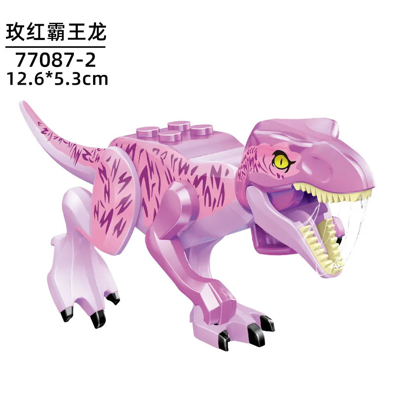 Tyrannosaurus Rex Building Blocks Set | Dinosaur Toy for Kids close-up view