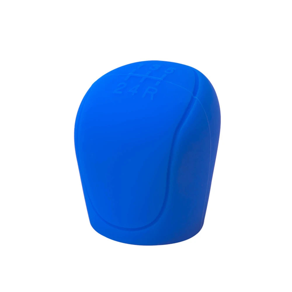 Silicone Gear Shift Knob Cover Non Slip Handbrake Grip additional angle